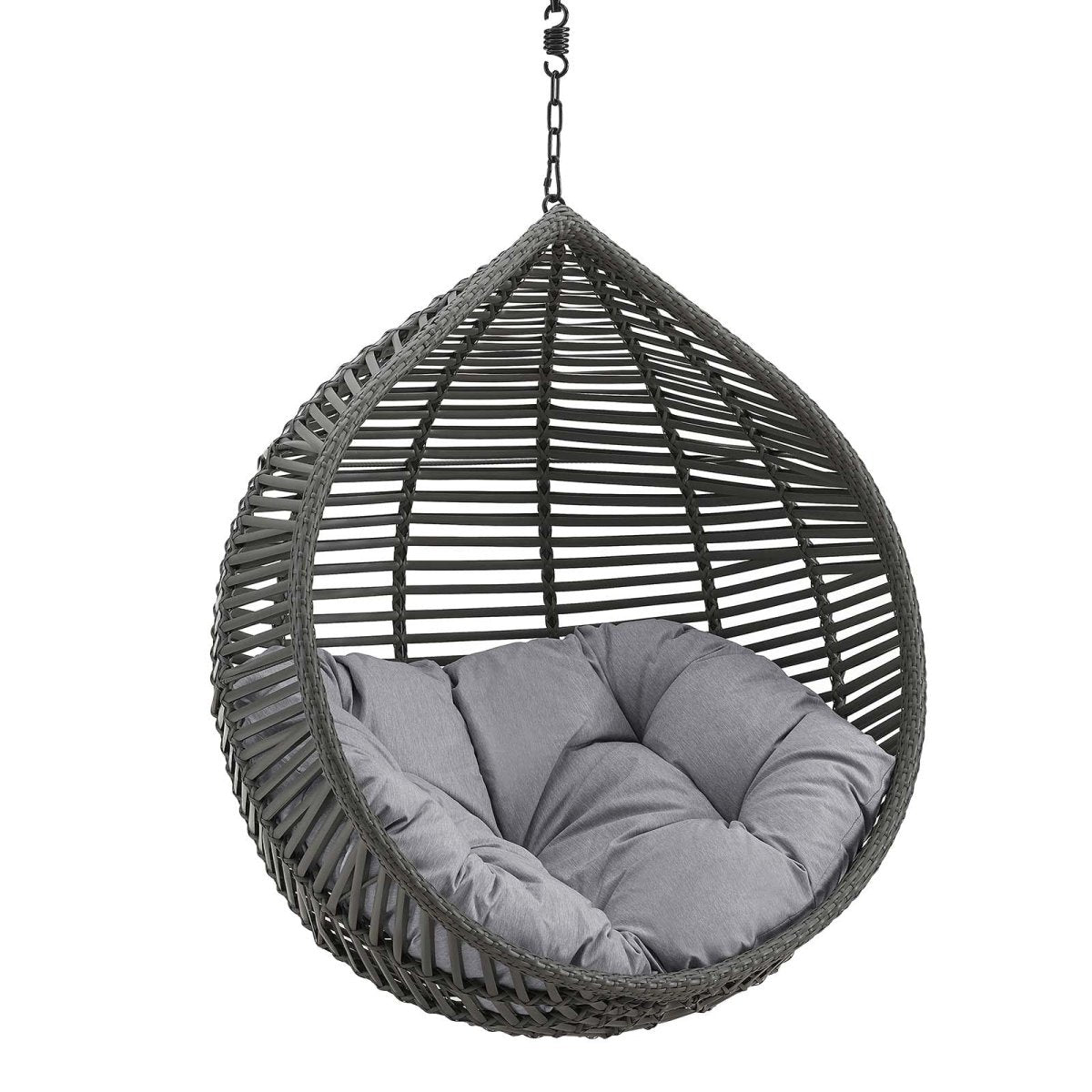 Garner Teardrop Outdoor Patio Swing Chair Without Stand - BUILDMYPLACE
