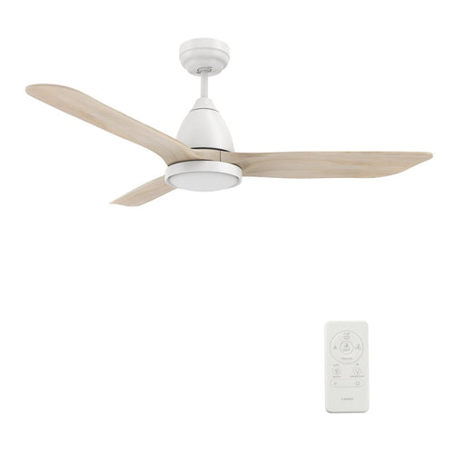 GARRICK 52 inch 3-Blade Smart Ceiling Fan with LED Light & Remote