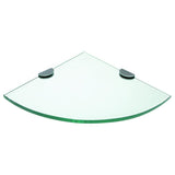 Glass Corner Shower - Oval 10 In. X 10 In. - BUILDMYPLACE