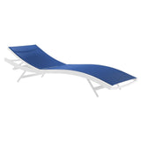 Glimpse Outdoor Patio Mesh Chaise Lounge Set of 4 - BUILDMYPLACE