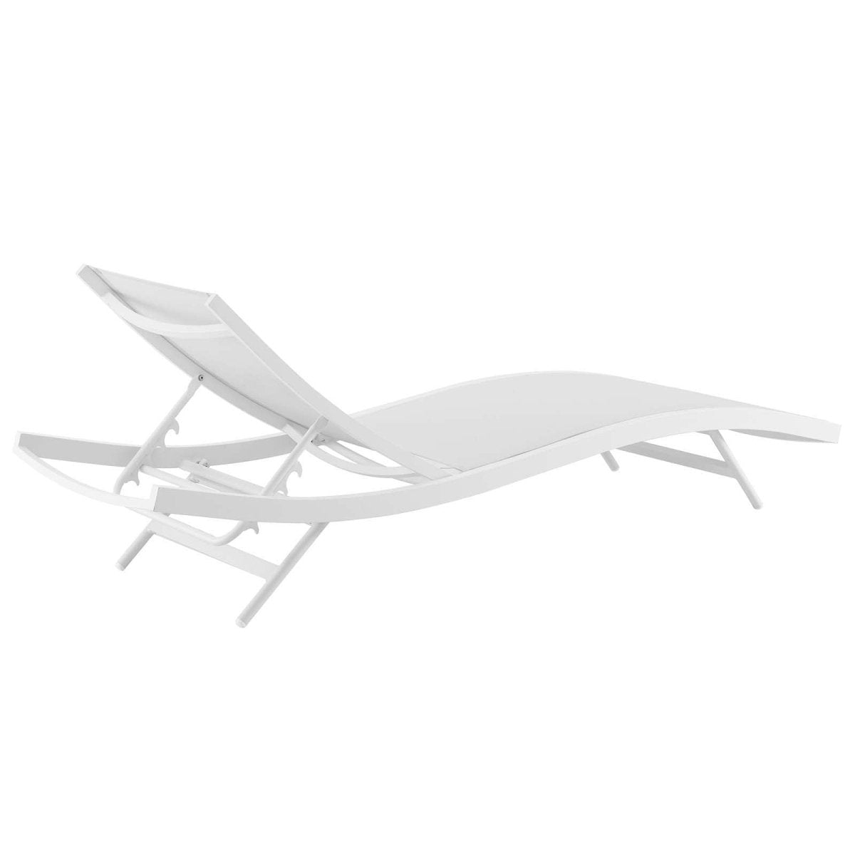 Glimpse Outdoor Patio Mesh Chaise Lounge Set of 4 - BUILDMYPLACE