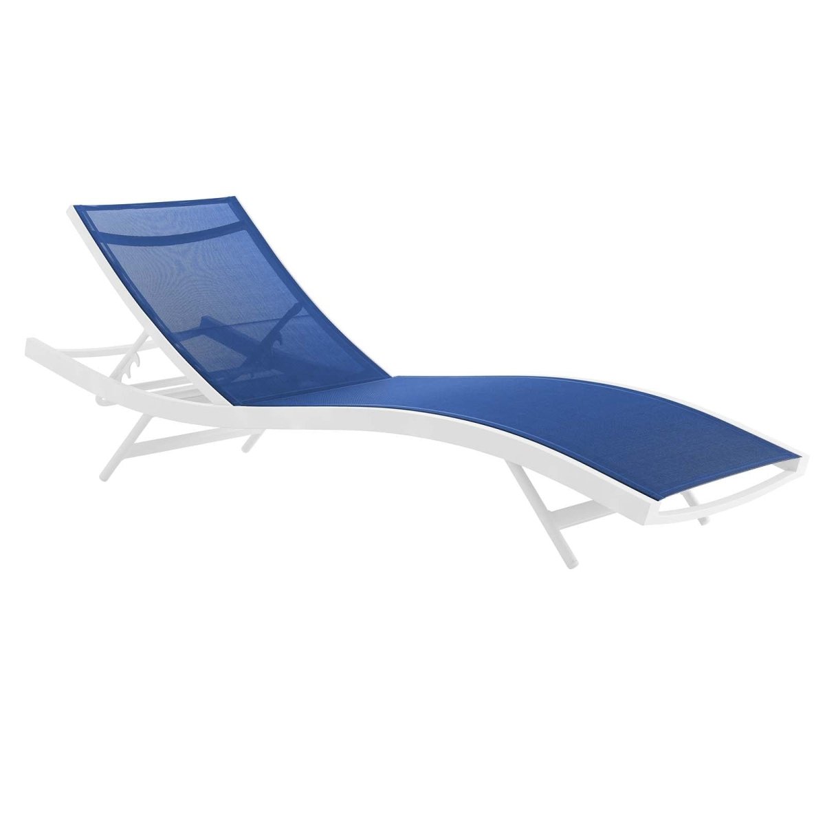 Glimpse Outdoor Patio Mesh Chaise Lounge Set of 4 - BUILDMYPLACE