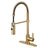 Gourmetier Continental Single Handle Pre Rinse Kitchen Faucet - BUILDMYPLACE
