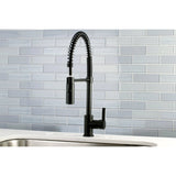 Gourmetier Continental Single Handle Pre Rinse Kitchen Faucet - BUILDMYPLACE