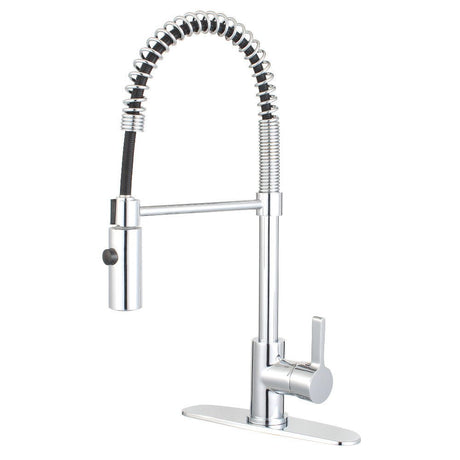 Gourmetier Continental Single Handle Pre Rinse Kitchen Faucet - BUILDMYPLACE