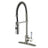 Gourmetier Paris Single Handle Pre - Rinse Kitchen Faucet - BUILDMYPLACE