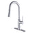 Gourmetier Single Handle Pull Down Kitchen Faucet - BUILDMYPLACE