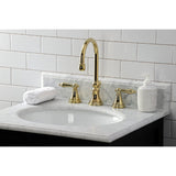 Governor 8" Widespread Bathroom Faucet In 6.5" Spout Reach - BUILDMYPLACE