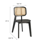 Habitat Wood Dining Side Chair - BUILDMYPLACE