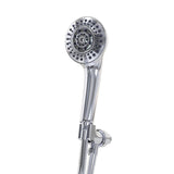 Hand Shower With Arm Mount 5 - Setting, Soft Self - Cleaning Nozzles With different Flow rate - BUILDMYPLACE