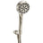 Handheld Shower 6 - Settings with arm mount , Flow regulator With Fast change to trickle function by push button - BUILDMYPLACE