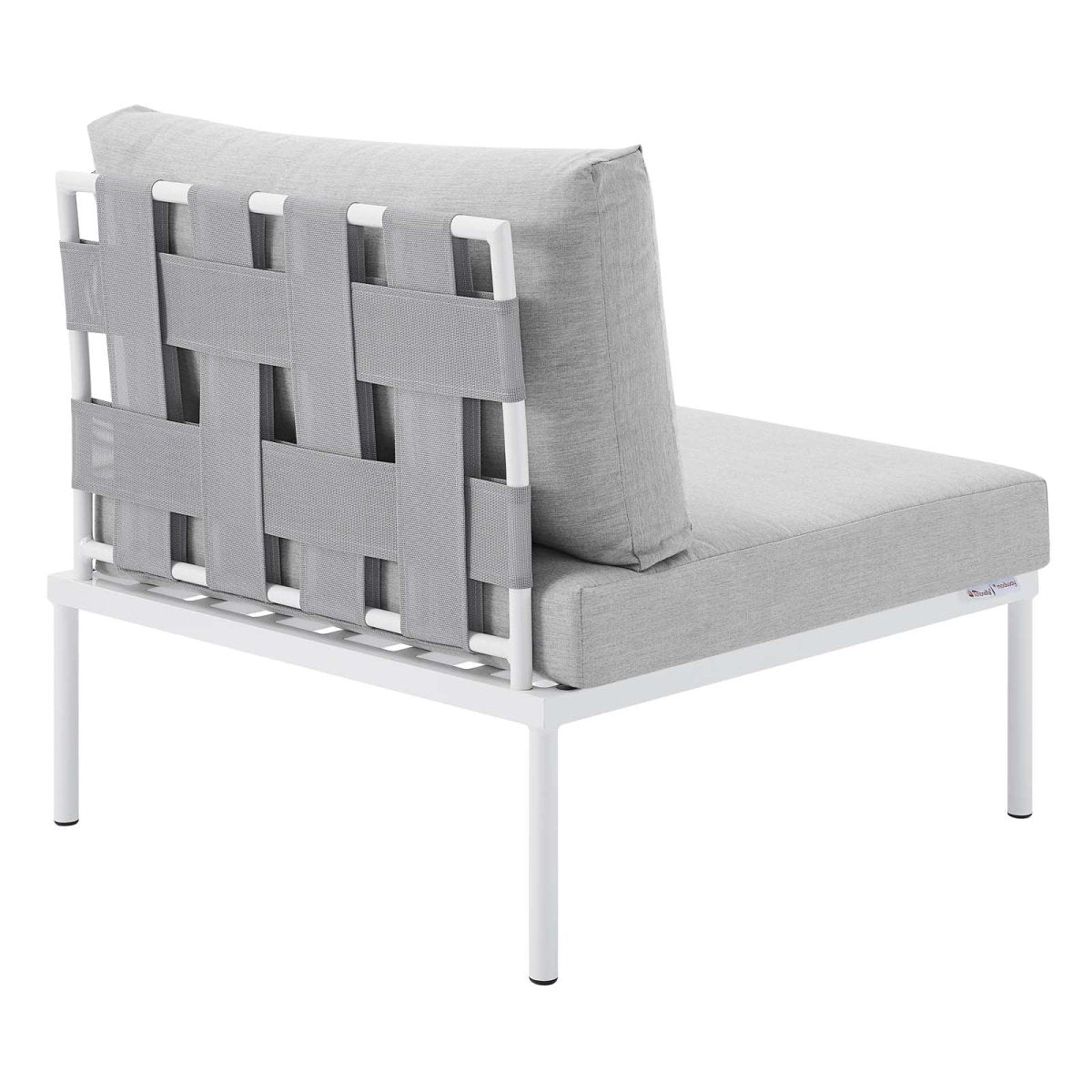Harmony 7 - Piece Sunbrella Outdoor Patio Aluminum Sectional Sofa Set - BUILDMYPLACE