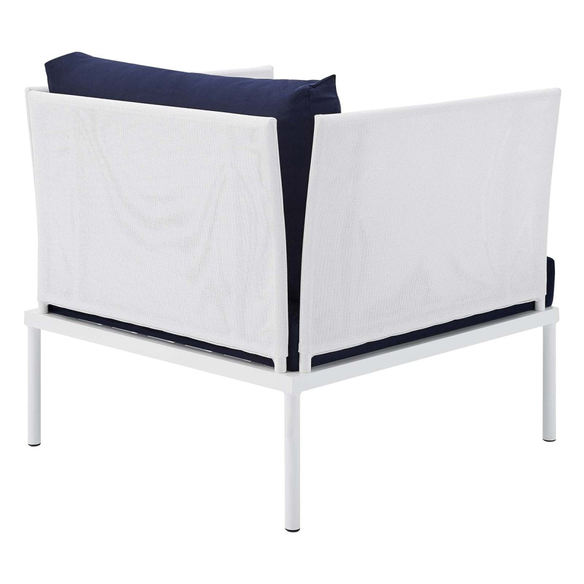 Harmony 7 - Piece Sunbrella Outdoor Patio Aluminum Sectional Sofa Set - BUILDMYPLACE