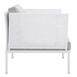 Harmony 7 - Piece Sunbrella Outdoor Patio Aluminum Sectional Sofa Set - BUILDMYPLACE