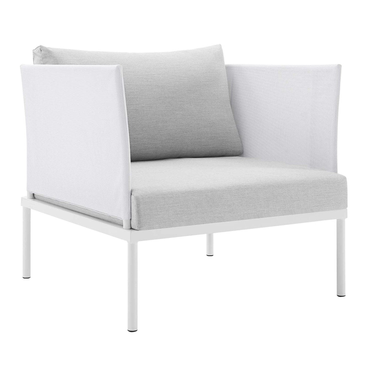 Harmony 7 - Piece Sunbrella Outdoor Patio Aluminum Sectional Sofa Set - BUILDMYPLACE