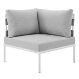 Harmony 8 - Piece Sunbrella Outdoor Patio All Mesh Sectional Sofa Set - BUILDMYPLACE