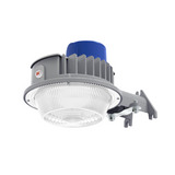 LED Barn Light w/ 3-pin NEMA Photocell, 72/96/120 Wattage Adjustable & 3000K/4000K/5000K CCT Tunable, 120-277V, Dusk to Dawn IP65 Waterproof