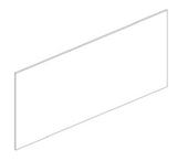 Liberty Shaker Espresso - 24 Inch Edge Banded Panels Accessories - 24" Width x 96" Height x .75" Depth