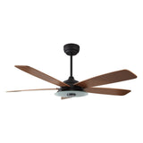 JOURNEY 52 inch 5 - Blade Smart Ceiling Fan with Remote& LED Light - LEDMyPlace