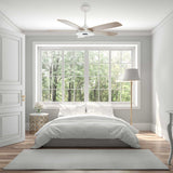 JOURNEY 56 inch 5 - Blade Smart Ceiling Fan with LED Light & Remote - LEDMyPlace