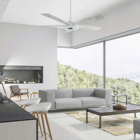 JOURNEY 56 inch 5 - Blade Smart Ceiling Fan with Remote and LED Light - LEDMyPlace