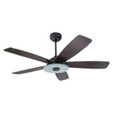 JOURNEY 56 inch 5 - Blade Smart Ceiling Fan with Remote & LED Light - LEDMyPlace