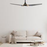 KAJ 52 inch 3 - Blade Smart Ceiling Fan with LED Light & Remote - LEDMyPlace