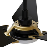 KAJ 52 inch 3 - Blade Smart Ceiling Fan with LED Light & Remote - LEDMyPlace