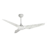 KAJ 52 inch 3 - Blade Smart Ceiling Fan with LED Light & Remote - LEDMyPlace