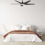 KAJ 52 inch 5 - Blade Smart Ceiling Fan with LED Light & Remote - LEDMyPlace