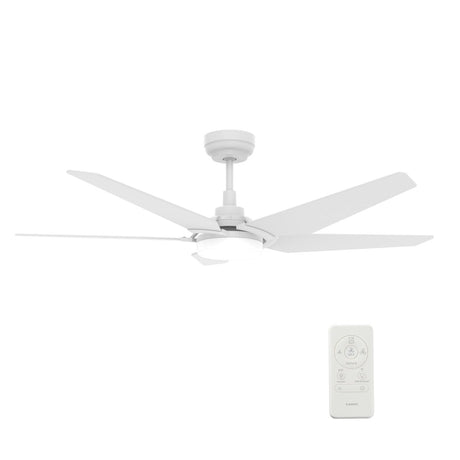 KAJ 52 inch 5 - Blade Smart Ceiling Fan with LED Light & Remote - LEDMyPlace