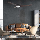 KAJ 56 inch 3 - Blade Smart Ceiling Fan with LED Light & Remote - LEDMyPlace