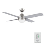KIMBALL 52 inch 4 - Blade Ceiling Fan with LED Light & Wall Control - LEDMyPlace