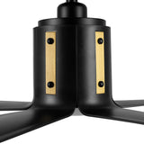 KNOX 60 inch 5 - Blade Ceiling Fan with LED Light & Remote - LEDMyPlace