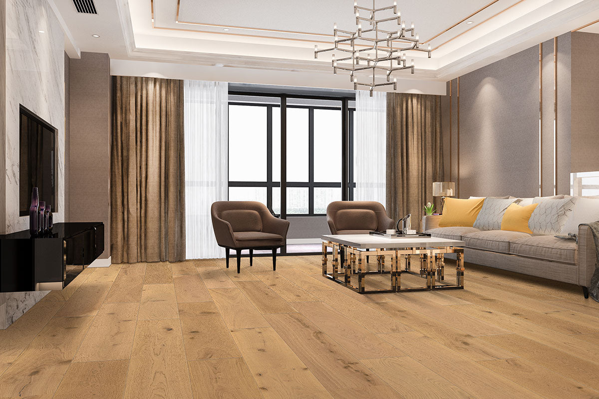 Ladson Bramlett 7-1/2 x 75 in 1/2 in White Oak Engineered Hardwood
