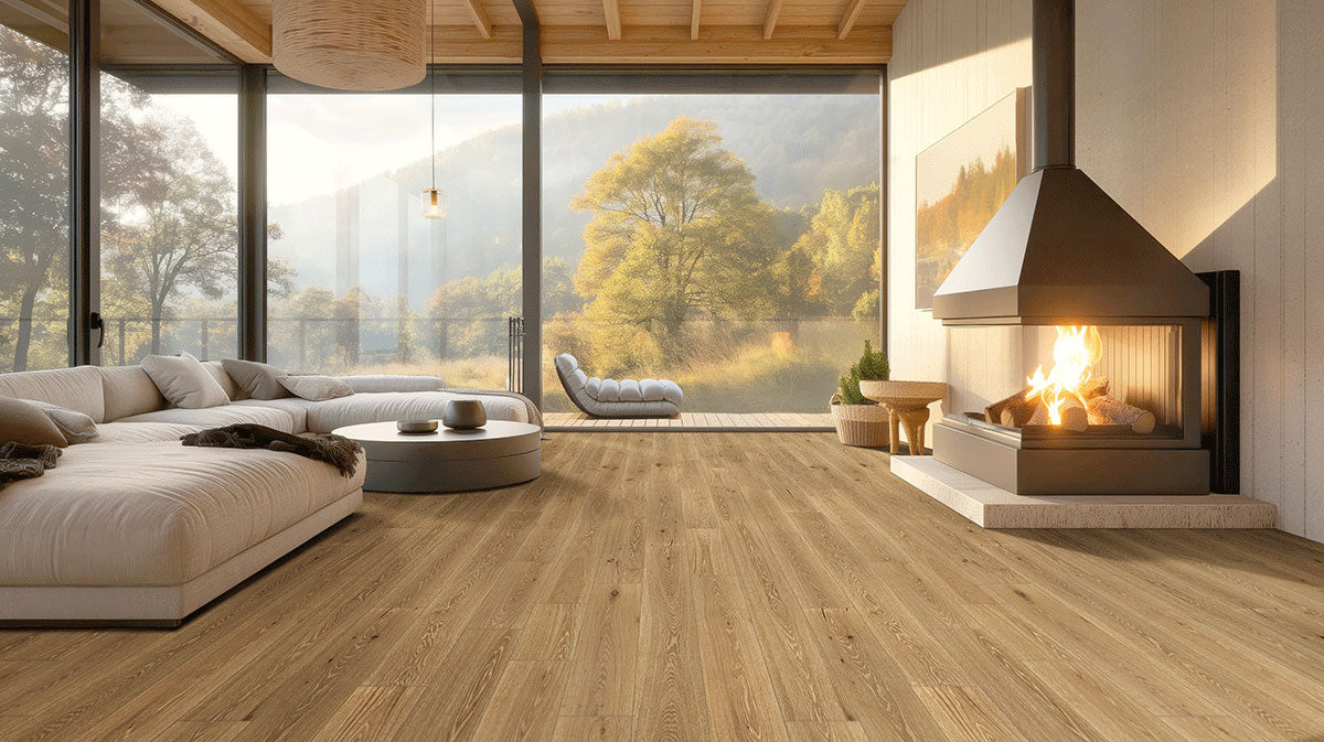 Ladson Kentsea Oak 7-1/2 x 75 in 1/2 in White Oak Engineered Hardwood
