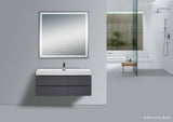 Luna 32'' Polished Edge Back-lit LED Bathroom Vanity Mirror