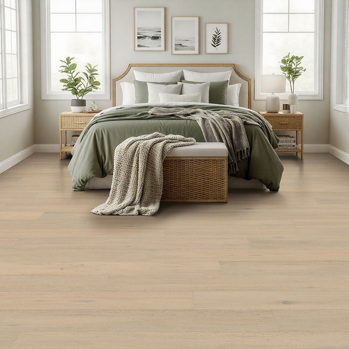 Ladson Mable 7-1/2 x 75 in 1/2 in White Oak Engineered Hardwood