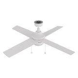MALTA 52 inch 4 - Blade Ceiling Fan with LED Light & Pull Chain - LEDMyPlace