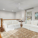 MALTA 52 inch 4 - Blade Ceiling Fan with LED Light & Pull Chain - LEDMyPlace