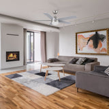 MALTA 52 inch 5 - Blade Ceiling Fan with LED Light & Pull Chain - LEDMyPlace