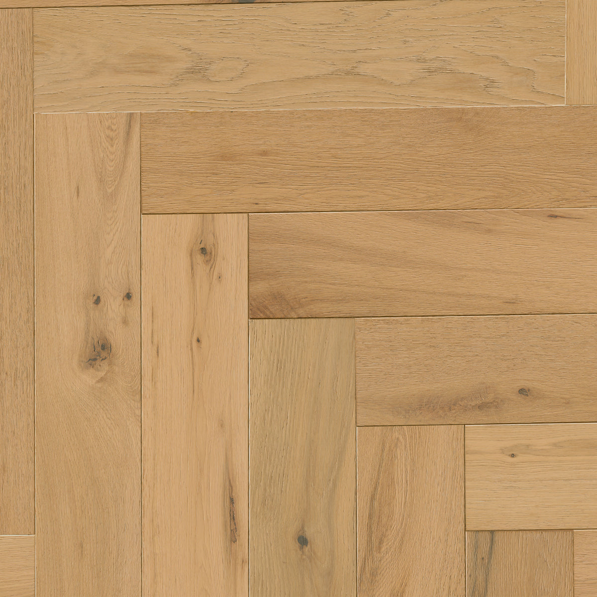 McCarran Bramlett Herringbone 5 x 24 in 5/8 in White Oak Engineered Hardwood