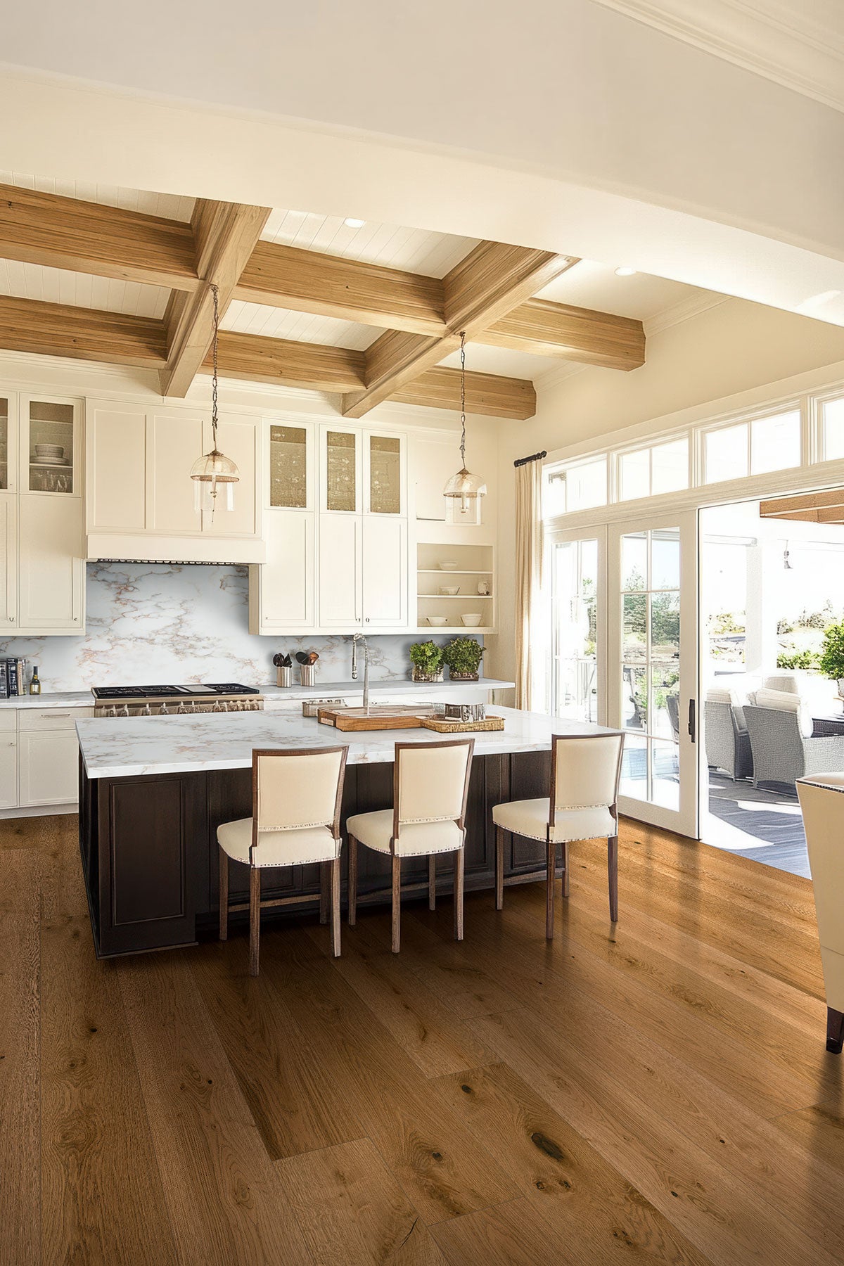 McCarran Leander Oak 9-1/2 x 86 in 5/8 in White Oak Engineered Hardwood