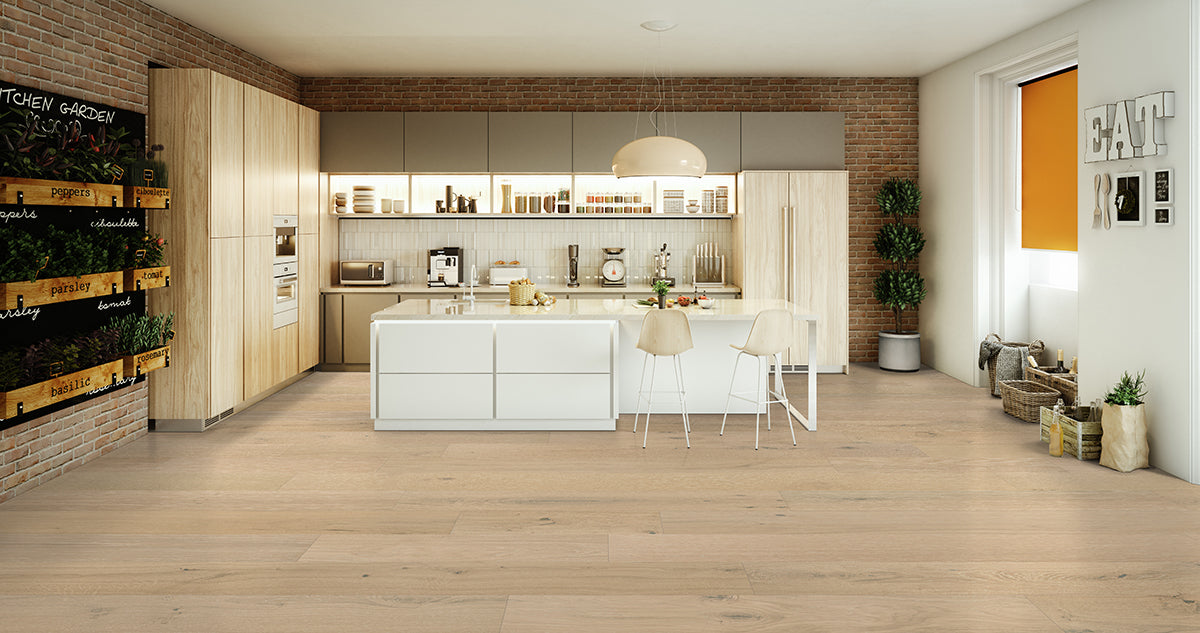 McCarran Whitlock 9-1/2 x 86 in 5/8 in White Oak Engineered Hardwood