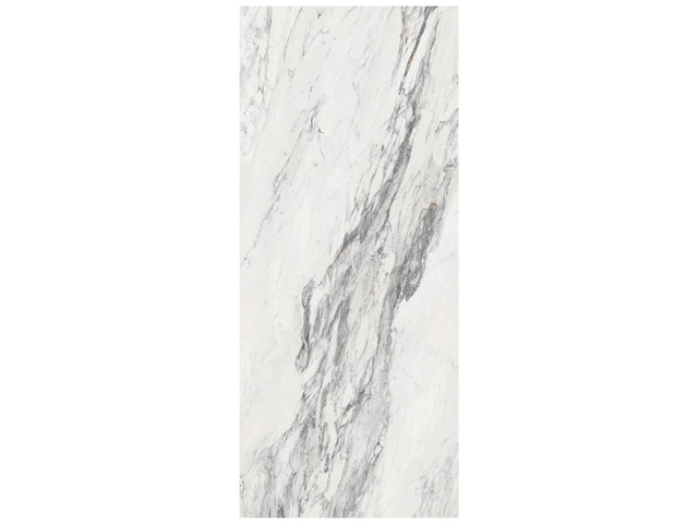 48 x 110 in Majesto Calacatta Corchia Polished Rectified Colorsync Sintered Slab 6 mm