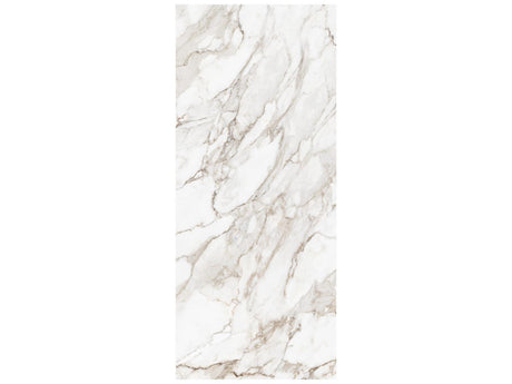 48 x 110 in Majesto Calacatta Oro Polished Rectified Colorsync Sintered Slab 6 mm