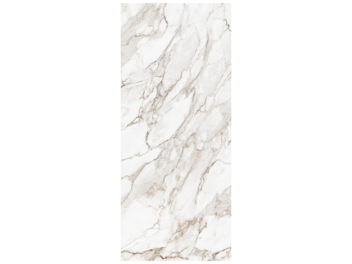 48 x 110 in Majesto Calacatta Oro Honed Rectified Colorsync Sintered Slab 6 mm
