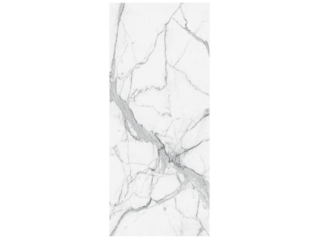 48 x 110 in Majesto Statuario Polished Rectified Colorsync Sintered Slab 6 mm