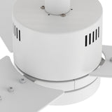 MONTGOMERY 52 inch 3 - Blade Smart Ceiling Fan with LED Light & Remote - LEDMyPlace