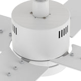 MONTGOMERY 52 inch 4 - Blade Smart Ceiling Fan with LED Light & Remote - LEDMyPlace